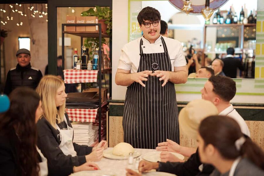 Rome: Pizza and Tiramisu Cooking Class in Piazza Navona - Cooking beside Piazza Navona