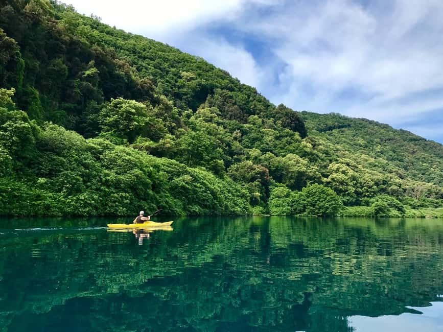 Rome: Popes' Lake, Kayak Tour with Swimming & Roman Pizza - The 10-minute briefing that makes first-time kayaking easier