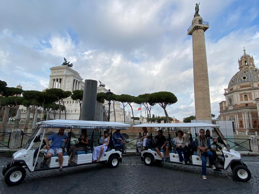 Rome: Private Customizable 3-Hour Golf Cart City Tour - Why a golf cart works so well in Rome