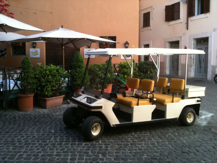 Rome: Private Customizable 3-Hour Golf Cart City Tour - The Colosseum and Ancient Rome