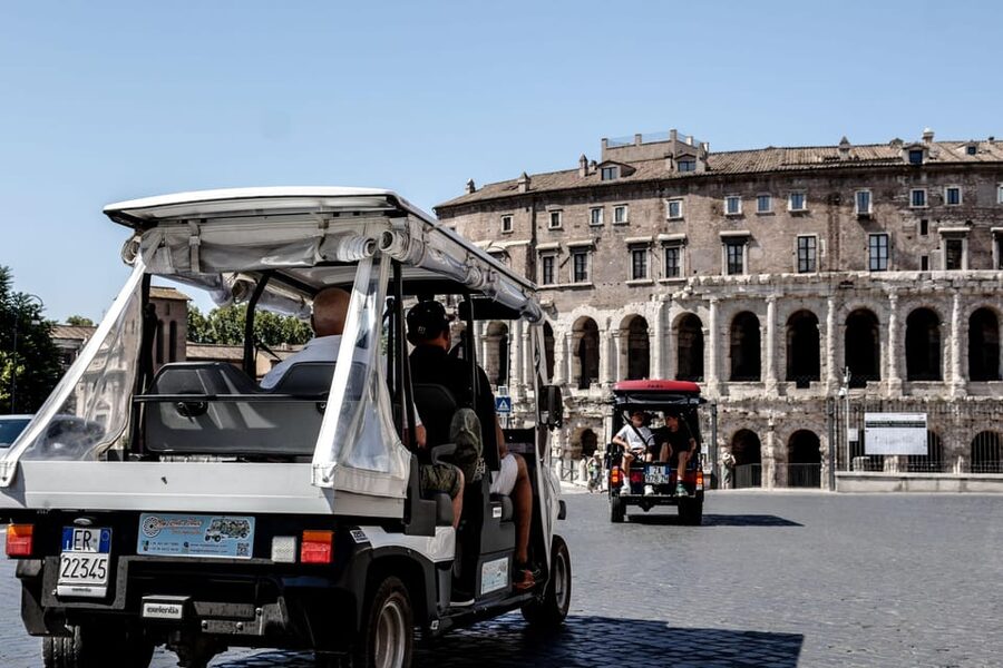 Rome: Private Customizable 3-Hour Golf Cart City Tour - Trevi Fountain, Spanish Steps, and picture stops
