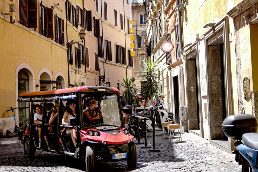 Rome: Private Customizable 3-Hour Golf Cart City Tour - Campo de Fiori and the promised cappuccino