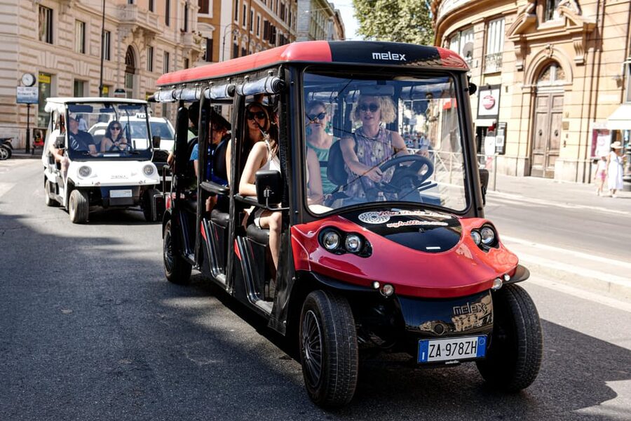 Rome: Private Customizable 3-Hour Golf Cart City Tour - A private route for art, film, or Rome’s quieter side