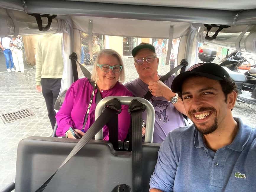 Rome: Private Golf Cart tour with a Local Guide - Why a golf cart works so well in Rome
