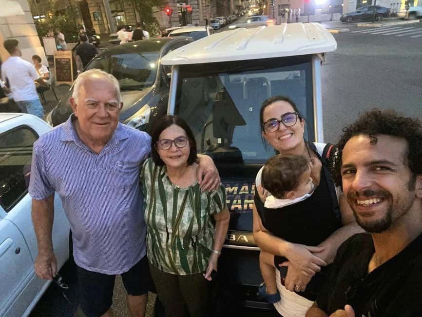 Rome: Private Golf Cart tour with a Local Guide - Trevi Fountain and the art of a short stop