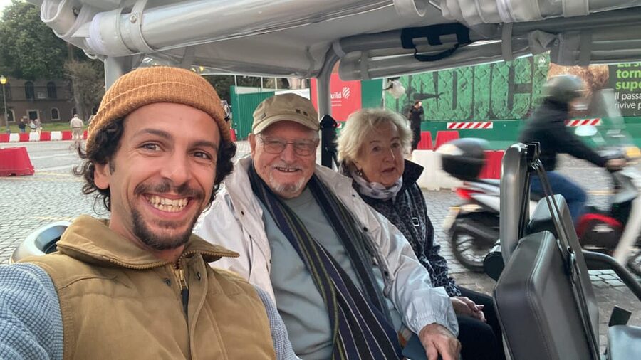 Rome: Private Golf Cart tour with a Local Guide - Starting with hotel pickup and a personal route