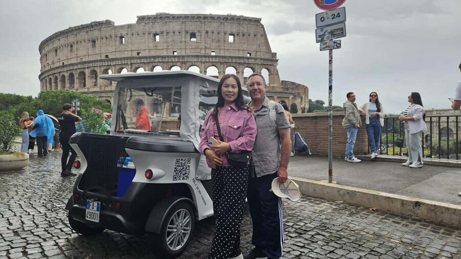 Rome: Private Golf Cart Tour with Artisanal Gelato Tasting - Key things to know before you book