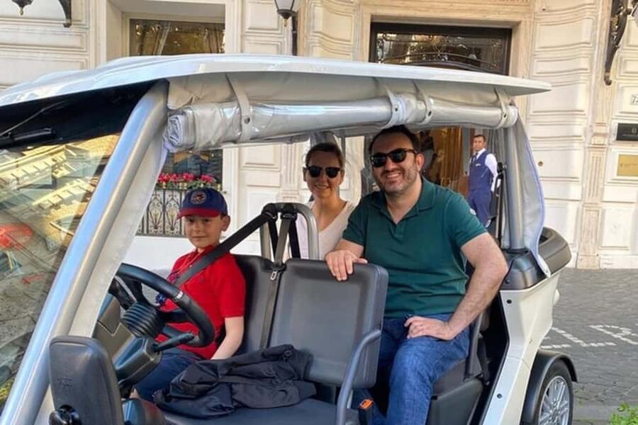 Rome: Private Golf Cart Tour with Artisanal Gelato Tasting - What the guides add
