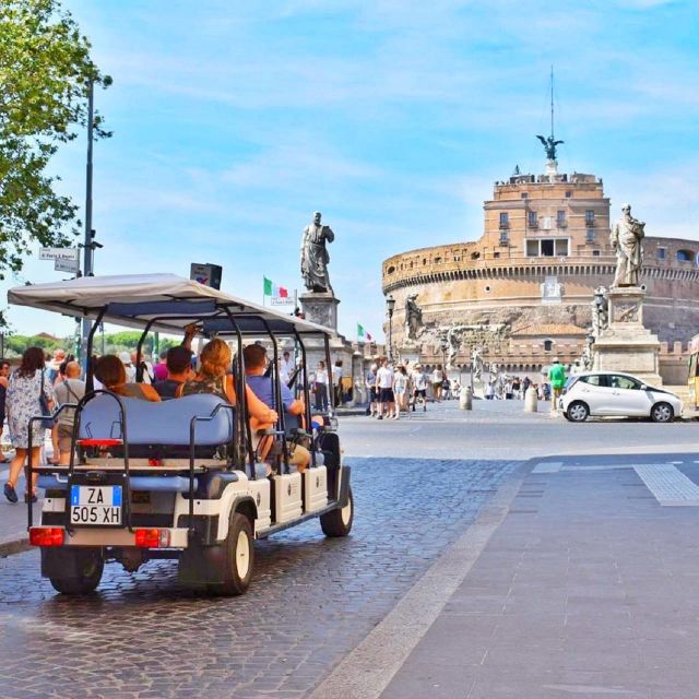 Rome: Private Guided Golf Cart Tour with Gelato or Wine - Trajan’s Column, Venice Square, and the Pantheon