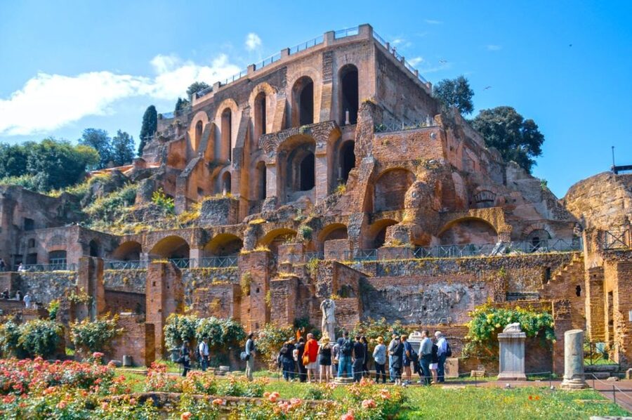 Rome: Roman Forum and Palatine Hill Licensed Guided Tour - Palatine Hill and Rome from above
