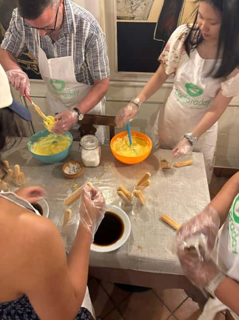 Rome: Rooftop Cooking Class with Wine Tasting near Vatican - Rolling and Cutting Fresh Fettuccine
