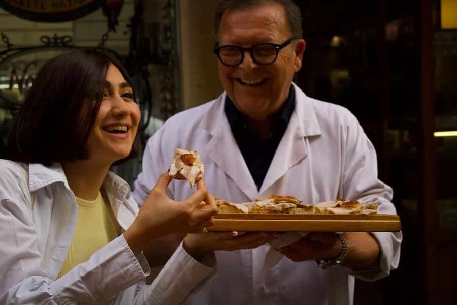 Rome: Small Group Trastevere Food Tour with Dinner - La Norceria di Iacozzilli: the opening plate of meats and cheese