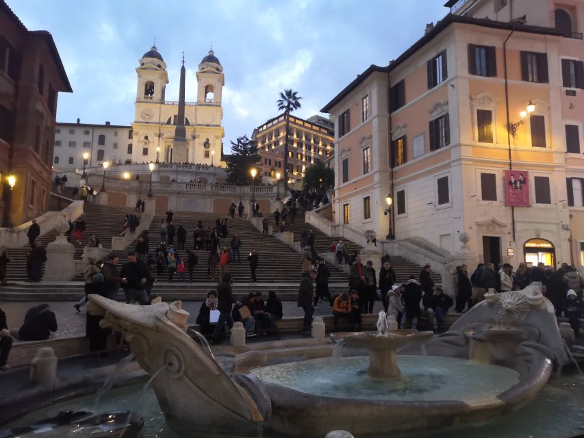 Rome: Spanish Steps, Trevi, Navona and Pantheon Sunset Tour - Meeting at Piazza di San Simeone