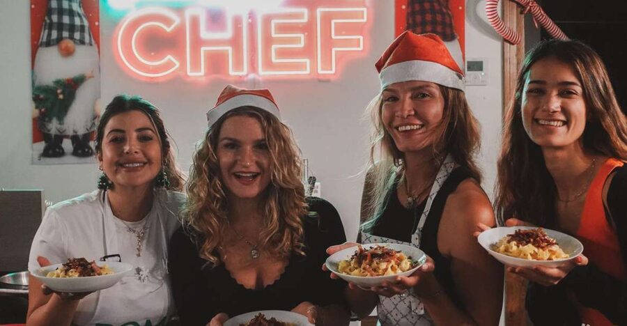 Rome: Spritz & Spaghetti Cooking Class - A Hugo spritz while you cook