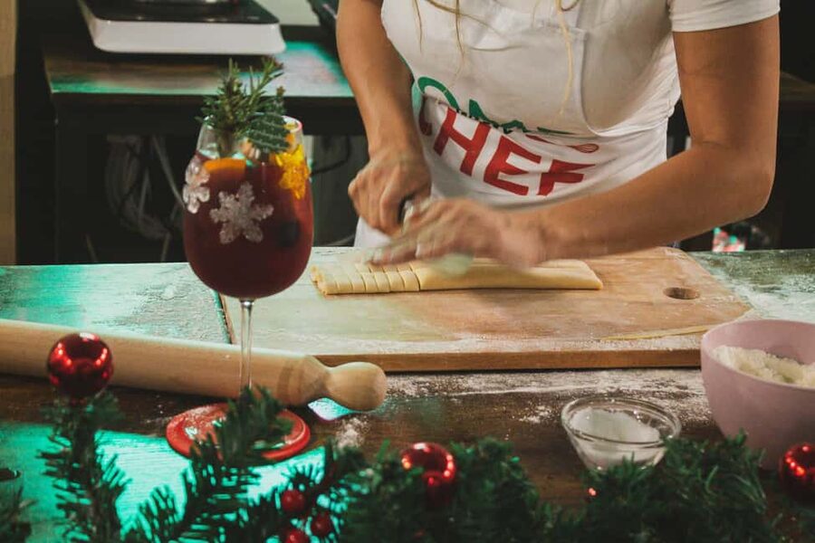 Rome: Spritz & Spaghetti Cooking Class - Eating the meal you prepared