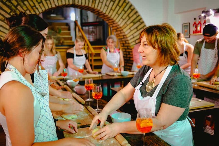Rome: Spritz & Spaghetti Cooking Class - Starting with the Aperol spritz