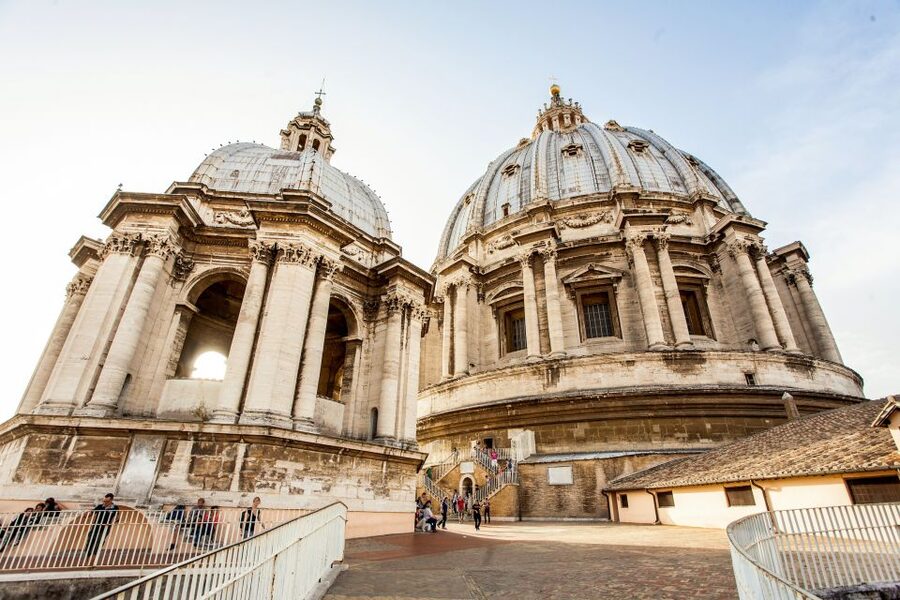 Rome: St. Peter's Basilica & Dome Entry Ticket & Audio Tour - Seeing the Dome mosaics up close