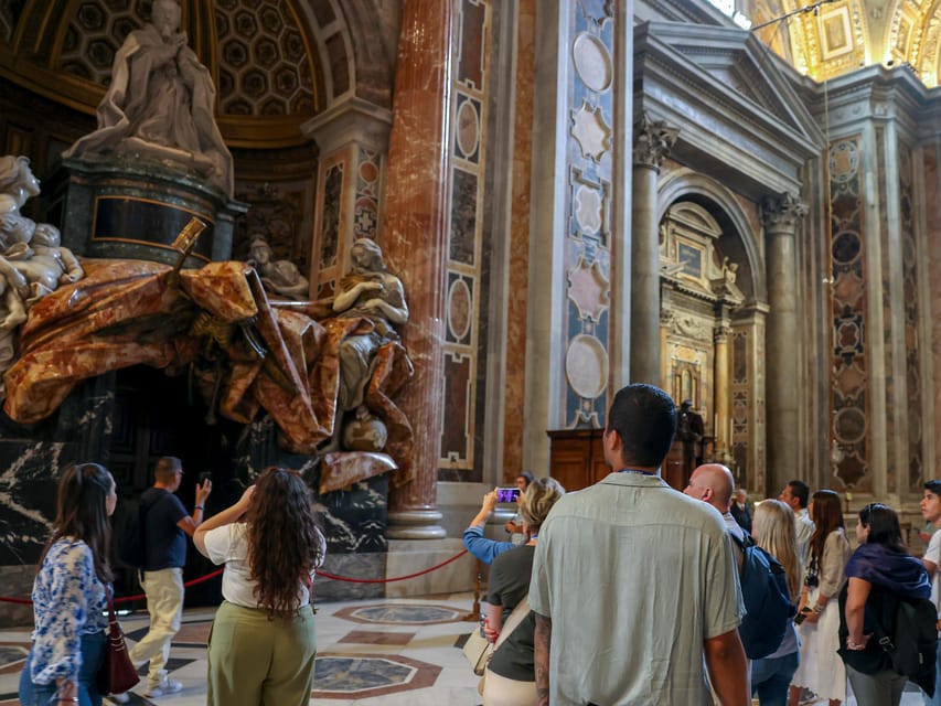 Rome: St. Peter's Basilica, La Pietà, Papal Tombs and Dome - Key points to know before you book