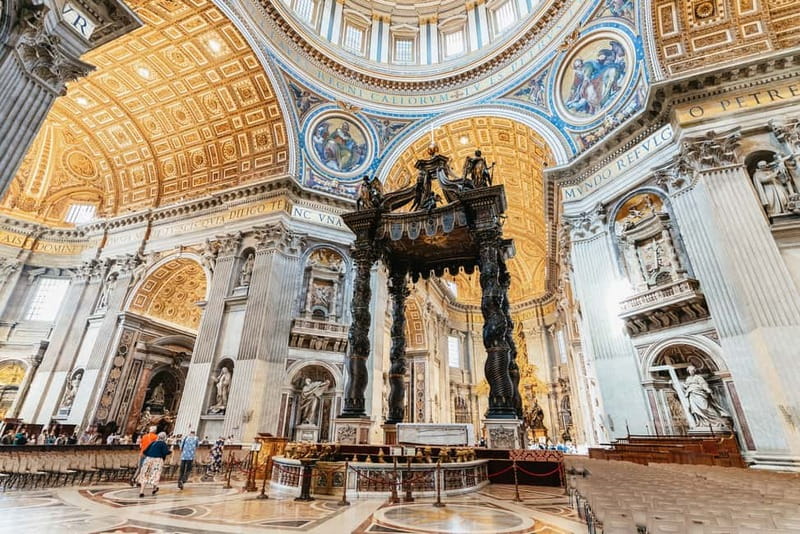 Rome: St. Peter's Basilica, Papal Tombs, and Dome Climb Tour - Climbing the dome by elevator