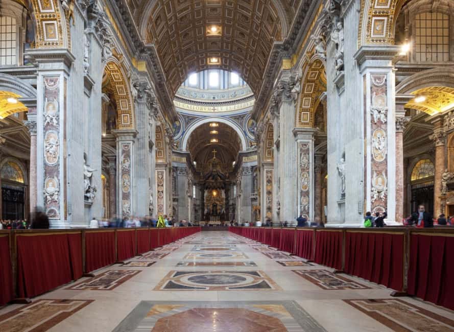 Rome: St. Peter’s Basilica Tour with Vatican Grottoes - Key points to know before booking