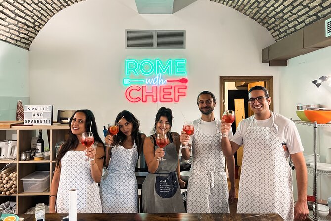 Rome Tipsy Cooking Class: Make Pasta and Mix 3 Spritz Cocktails - How Good Is the $44.74 Price?