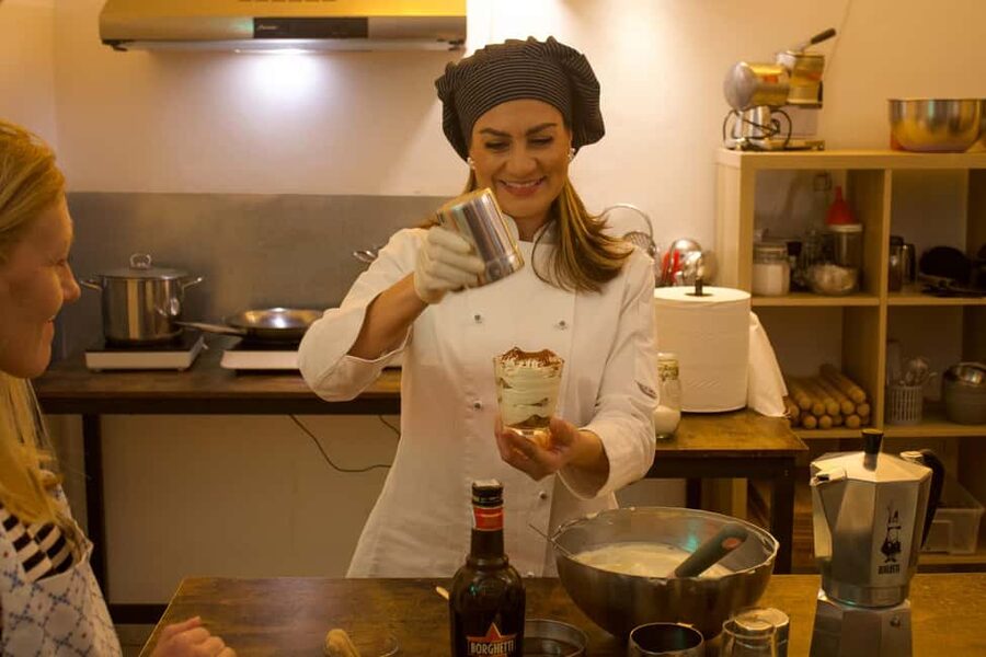 Rome: Tiramisu & Pasta Small-Group Cooking Class - Starting With Creamy, Extra-Tipsy Tiramisu