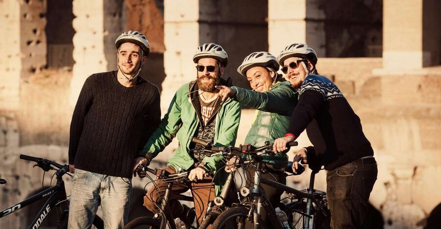 Rome: Top Highlights & Hidden Gems Tour by Cannondale E-Bike - Starting near the Colosseum on Via Labicana