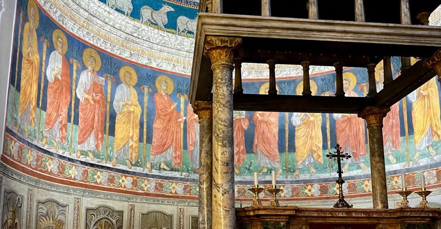 Rome: Tour of St. Clement's Basilica Underground Temples - Fourteen meters down to the early Christian church