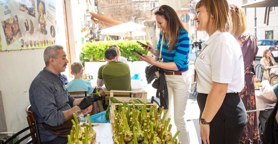 Rome: Trastevere & Campo de Fiori Street Food Walking Tour - Key points at a glance