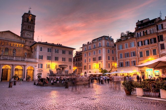 Rome: Trastevere Food tour with Free-Flowing Fine Wine - Starting at Trapizzino near Piazza Trilussa