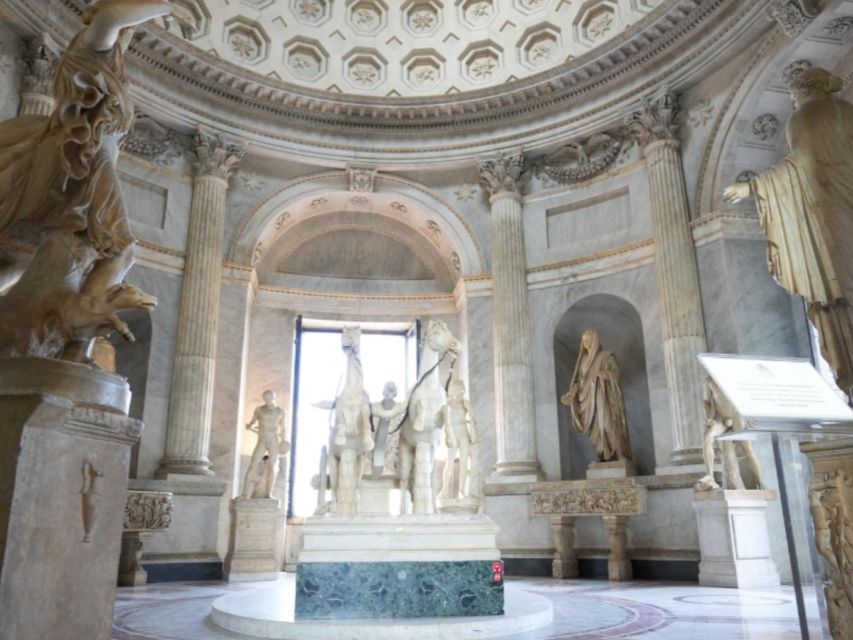 Rome: Vatican Evening Tour with Sistine Chapel and Museums - The Candelabra, Maps, and Tapestries