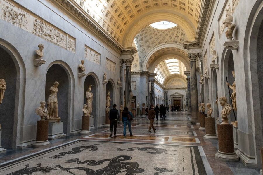 Rome: Vatican Museums, Sistine Chapel, and Basilica Tour - Crowds, heat, stairs, and the walking load