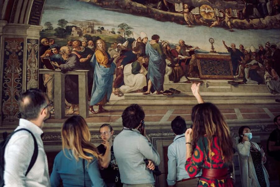 Rome: Vatican & Sistine Chapel Tour + Optional Colosseum - Classical sculpture in the Pio-Clementino Museum