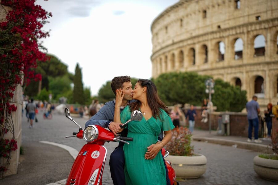 Rome Vespa Tour with Professional Photoshoot - How the professional photo session adds value