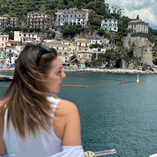 Salerno: Amalfi Coast Cruise with Lunch, Aperitif & Swimming - Vietri sul Mare, Cetara, and Erchie