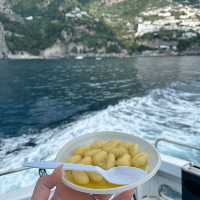 Salerno: Amalfi Coast Cruise with Lunch, Aperitif & Swimming - Maiori and Minori on the return journey
