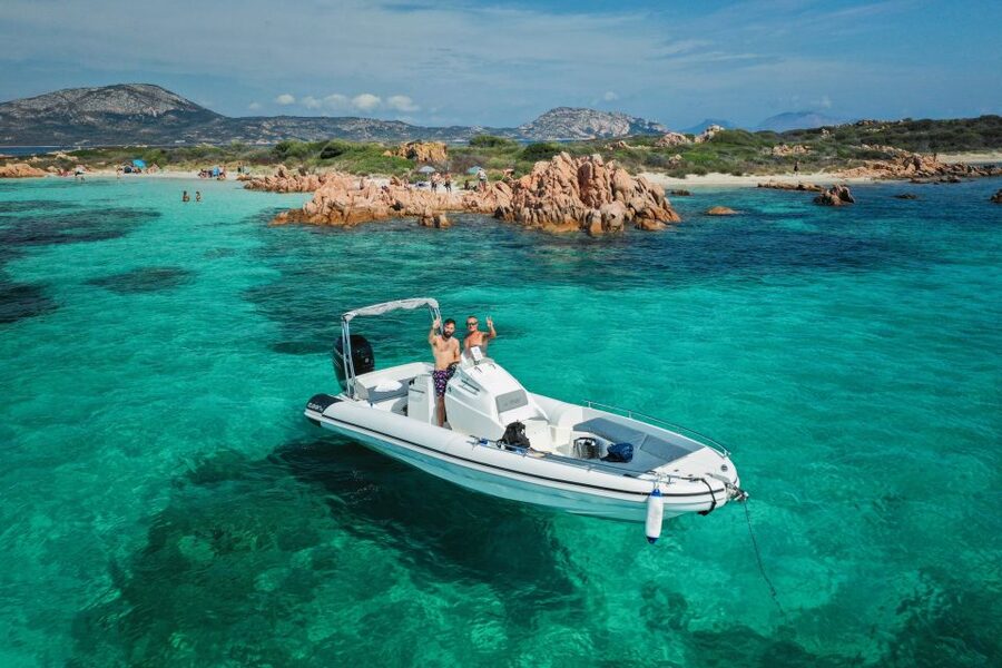 Sardegna: Tavolara Boat Tour with Snorkeling - Leaving Olbia and crossing toward Tavolara