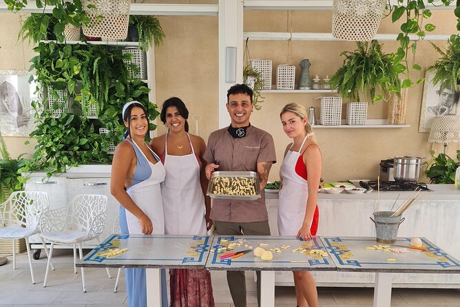 Seaview Cooking Class & Taormina local flavors with Chef Mimmo - Lunch, wine, cannoli, and limoncello
