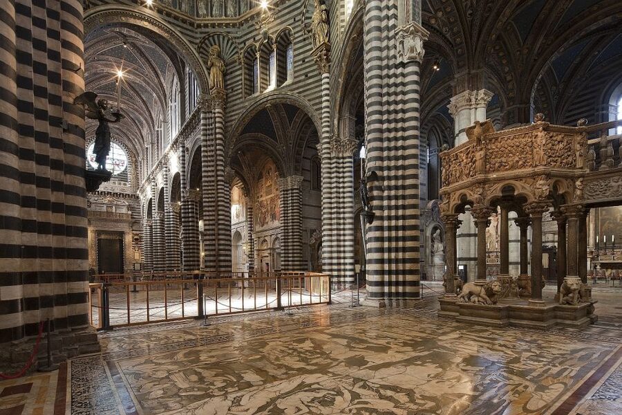 Siena: Siena Cathedral and Piccolomini Library Entry Ticket - Exchanging the voucher and using the fast-track entrance