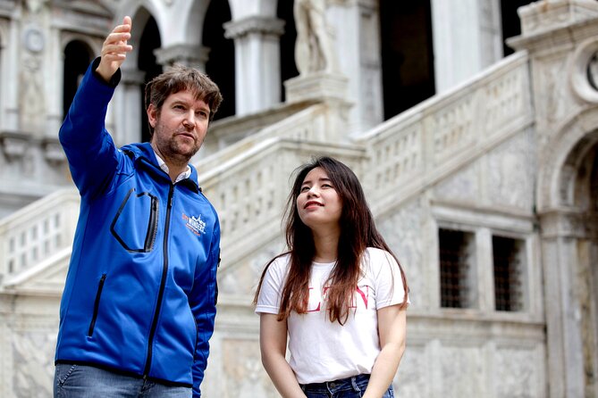 Skip-the-Line: Doge's Palace & St. Mark's Basilica Fully Guided Tour - Meeting your guide beside the lagoon