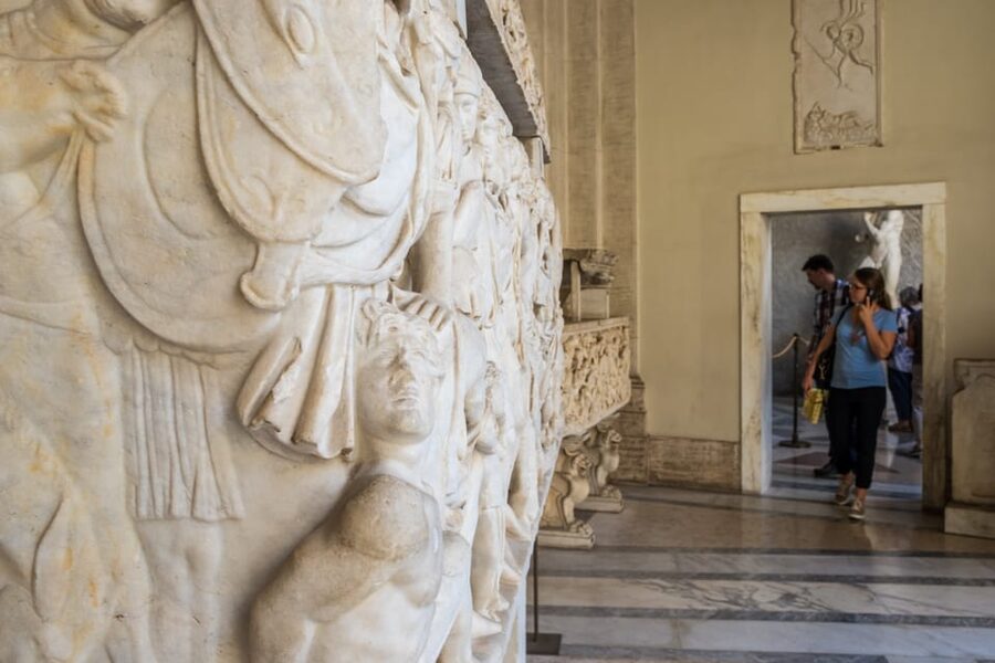 Skip-The-Ticket-Line Vatican Museums & Sistine Chapel Entry - The Gallery of Chandeliers and the Vatican Library