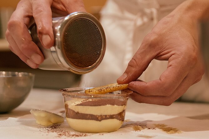 Small Group Cooking Class & Market Food Tour in Florence - Sitting down to eat what you made