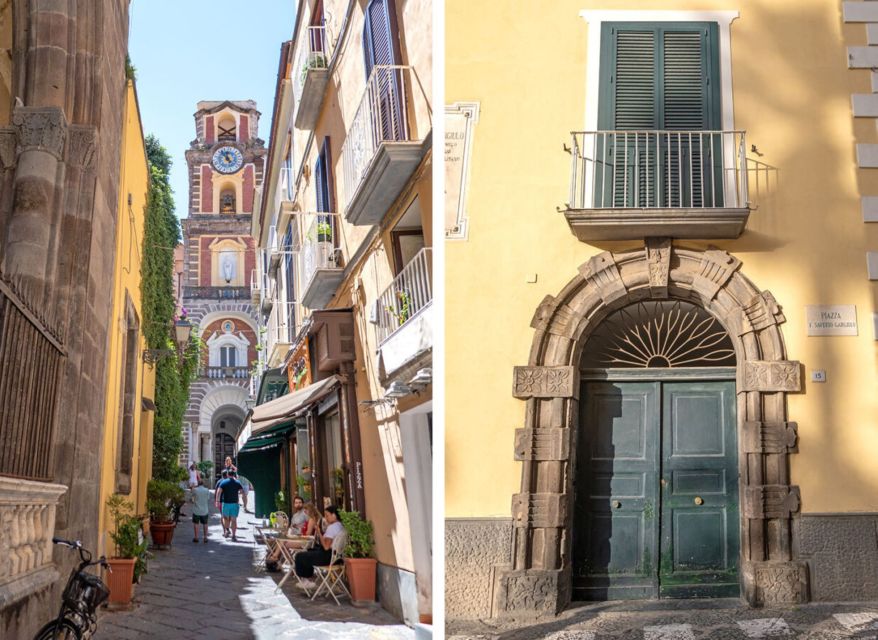 Sorrento: Guided Walking Tour & Limoncello Tasting - Sedil Dominova and the craft of Sorrento inlay