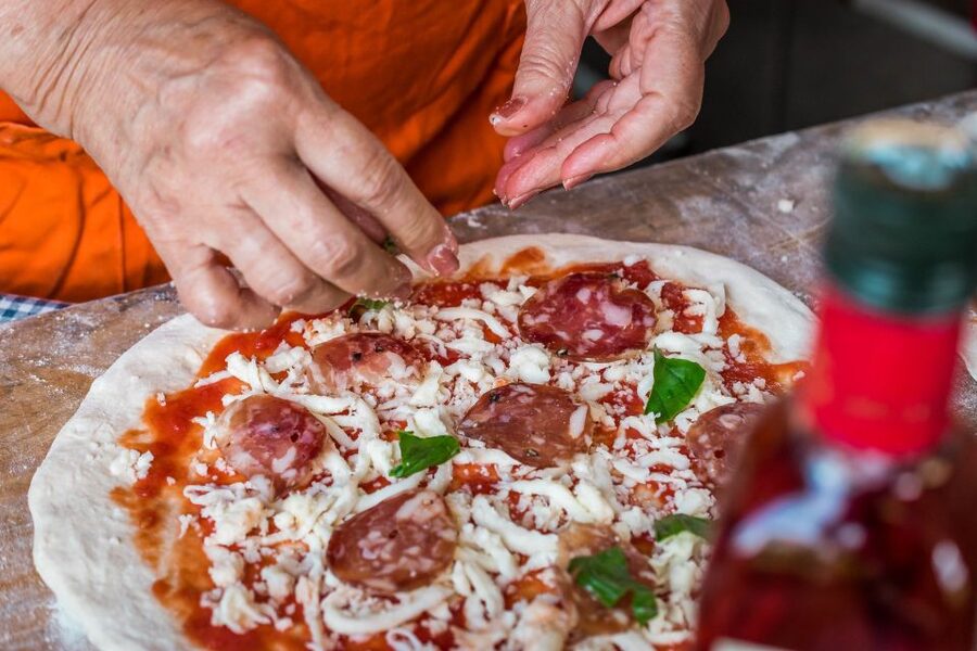 Sorrento: Pizza Making Class - Leaving Sorrento for the hills