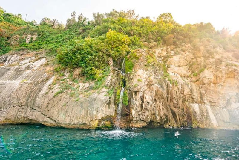 Sorrento: Positano & Amalfi Coast Small-Group Boat Tour - Praiano and the approach to Positano