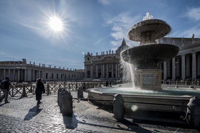 St Peter's Basilica Express Guided Tour, includes Dome Climb - Bernini’s Square and the Egyptian Obelisk