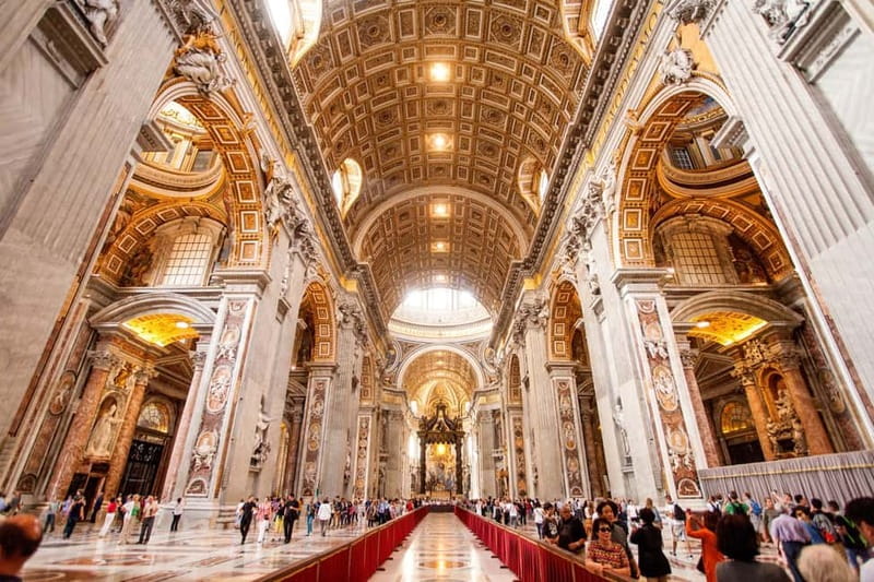 St Peter's Basilica Express Guided Tour with Dome Climb - Entering St Peter’s Basilica