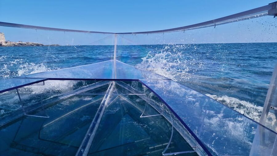 Syracuse: Coast and Sea Caves Full Transparent Boat Tour - Why this boat feels different from a normal cruise