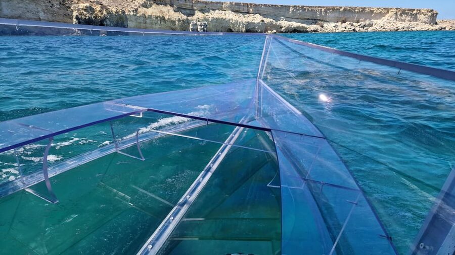 Syracuse: Coast and Sea Caves Full Transparent Boat Tour - Who should book the Crystal Boat?