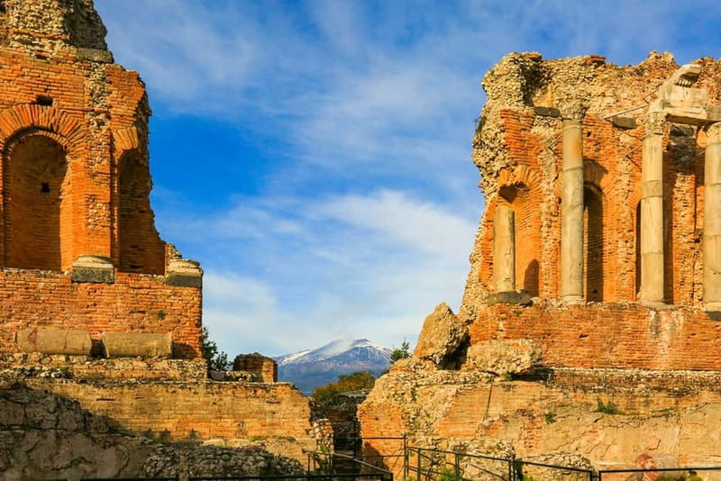 Taormina: Ancient Theater Skip-the-Line Ticket & Audio Guide - What you see inside the Ancient Theater
